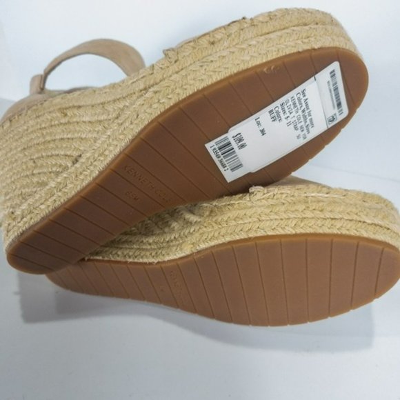 Kenneth Cole Olivia T-strap Espadrille Sandals -6.5 - Picture 7 of 8
